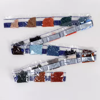 Алмазная вышивка полное заполнение "Олени", 30*40 см, на холсте