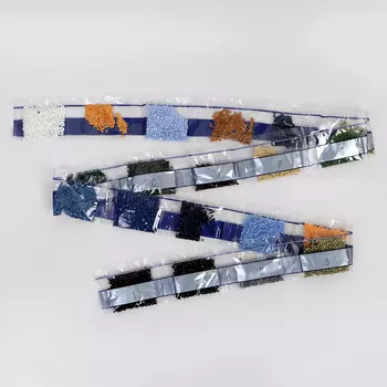 Алмазная вышивка полное заполнение "Ромашковое поле", 30*40 см, на холсте