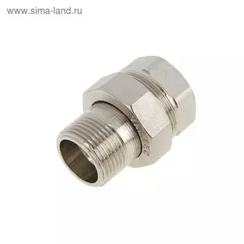Американка Valtec, 3/4", внутренняя/наружная резьба, прямая
