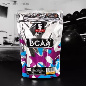 Аминокислоты SportLine BCAA 2:1:1, Апельсин, спортивное питание, 300 г