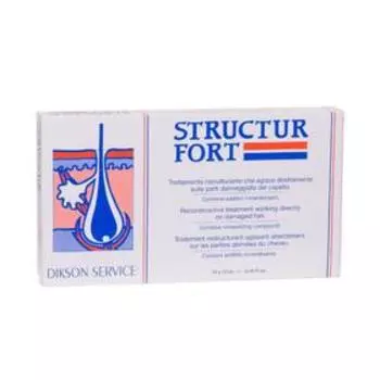 Ампулы для восстановления волос Dikson Structur fort, 10 шт. по 12 мл