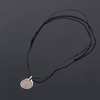 Амулет "Двойное счастье", (мед/сталь)