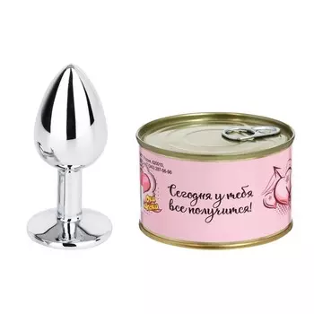 Анальная пробка «У тебя все получится», d=27 мм