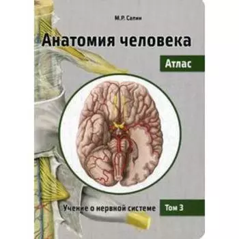 Анатомия человека. Атлас. В 3 томах. Том 3: Учение о нервной системе. 2-е издание, переработанное. Сапин М.Р.