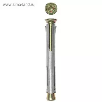 Анкер "ЗУБР", рамный, металлический, оцинкованный, с потайной головкой, 10х182 мм, 30 шт