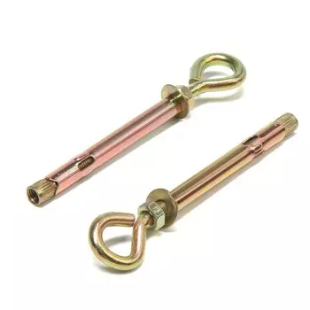 Анкерный болт ЛОМ, с кольцом, оцинкованный, 880 мм, 50 шт.