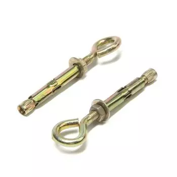 Анкерный болт Steelrex, с кольцом, оцинкованный, 8x60 мм, 100 шт