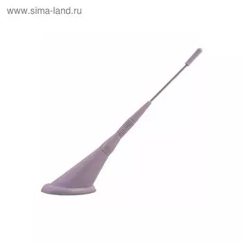 Антенна декоративная Skyway, 17.5 см, тонкое основание 67x50 мм, серый, S00201033