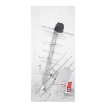 Антенна REXANT RX-417, уличная, активная, 31 дБи, DVB-T2, цифровая