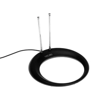 Антенна Сигнал SPI-120, комнатная, пассивная, 5 дБи, DVB-T2, ДМВ, кабель 3 м