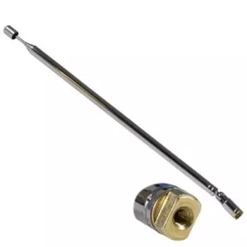 Антенна телескопическая поворотная RUICHI AST-16, диаметр 7 мм, кол-во колен 7, 200-1000 мм 915559