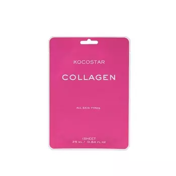 Анти-эйдж маска с Коллагеном Kocostar для эластичности и упругости кожи, 25 мл