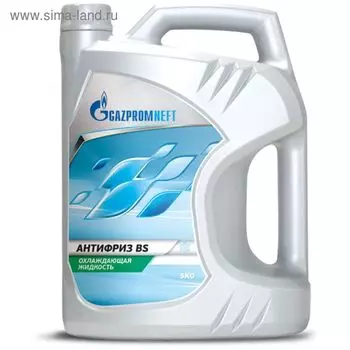 Антифриз Gazpromneft BS -40 зелёный, 5 кг