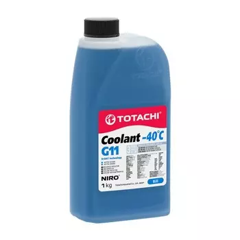 Антифриз Totachi NIRO COOLANT -40 C, G11, синяя, 1 кг