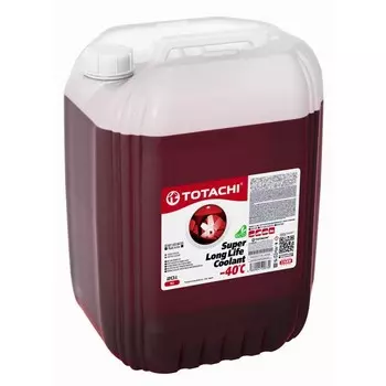 Антифриз Totachi SUPER LLC -40 C, красный, 20 л