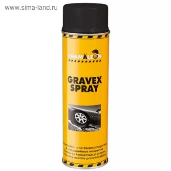 Антигравий CHAMAELEON, аэрозоль, черный, 500 мл