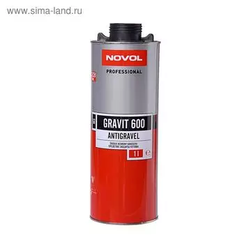 Антигравий Novol МS GRAVIT 600, чёрный, 1 л 37841