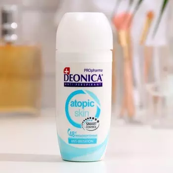 Антиперспирант Deonica PROpharma Atopic Skin, ролик, 50 мл