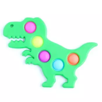 Антистресс игрушка «Вечная пупырка», Симпл димпл, динозавр, МИКС