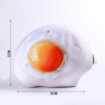 Антистресс-игрушка «Яичница»