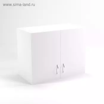 Антресоль двухдверная НАШ-1, 760х380х600 мм, белый шагр