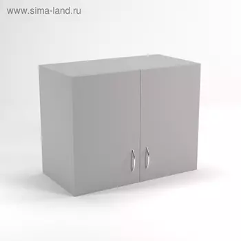 Антресоль двухдверная НАШ-1, 760х380х600 мм, серый
