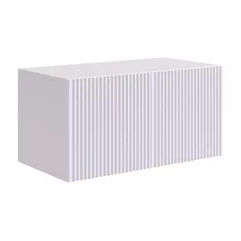 Антресоль для двухдверного шкафа «Зефир», 800422400 мм, цвет белое дерево/белая эмаль