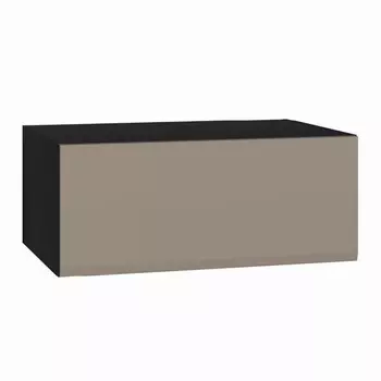 Антресоль к шкафу «МОБИ. Сидней», 840573348 мм, цвет антрацит/веллюто капучино