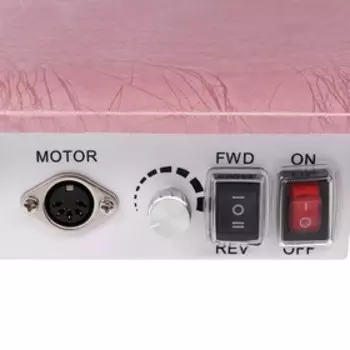 Аппарат для маникюра LuazON LMH-04, 6 насадок, 10/23 Вт, до 25000 об/мин, розовый