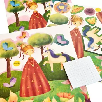 Аппликация 3D «Принцесса»