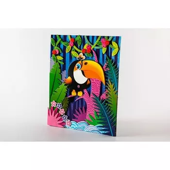 Аппликация 3D «В джунглях»