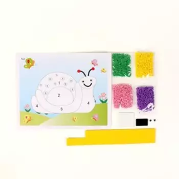 Аппликация EVA крошкой «Улитка»