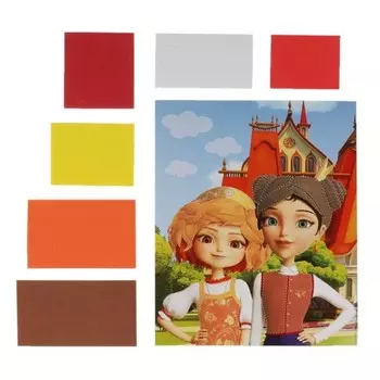 Аппликация из эва «Царевны», 18 15