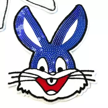 Аппликация «Кролик роджер», размер 19x15 см