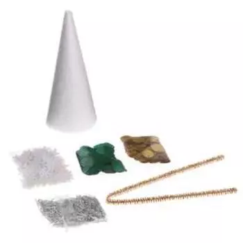 Новогодняя аппликация пайетками «Новый год. Волшебная ёлочка»