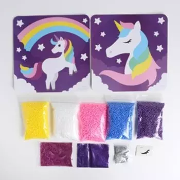 Аппликация шариками «Единорог», Уценка