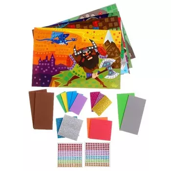 Аппликация «Викинги» более 1300 эл.