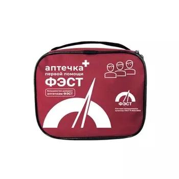 Аптечка "ФЭСТ" для перевозки опасных грузов, мягкий футляр