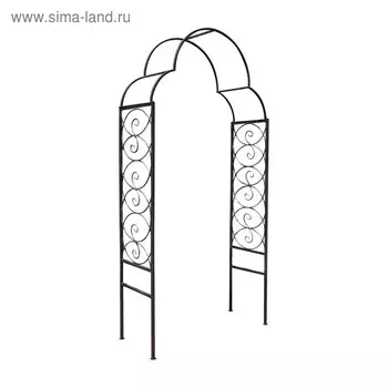 Арка садовая, разборная, 250 122 44 см, металл