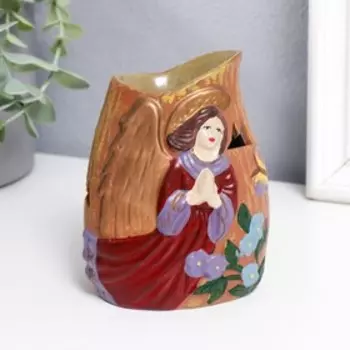 Аромалампа керамика "Дева-ангел" 11,3х9х6,5 см