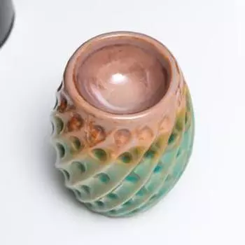Аромалампа керамика "Точки" 11,5х9х9 см