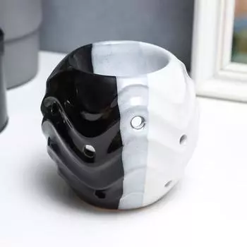 Аромалампа керамика "Волны" градиент 10,5х10х10 см