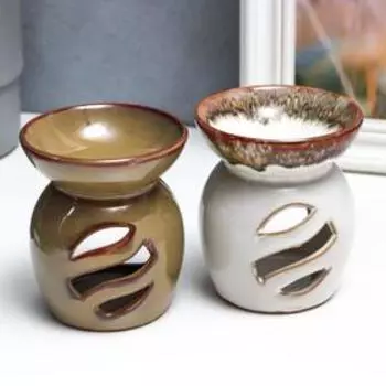 Аромалампа керамика "Знак" МИКС 9,7х8,3х8,3 см