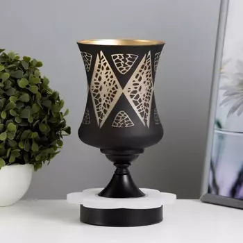 Аромалампа с подсветкой «Фигуры» GU10 35 Вт+RGB черный 111123 см