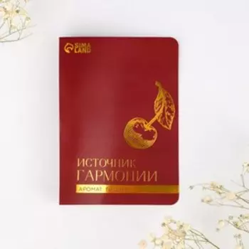 Аромамасло для бани и дома, аромат: вишня, 5 мл.