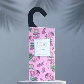 Аромасаше «Цветущая роза», 16 г, с подвесом