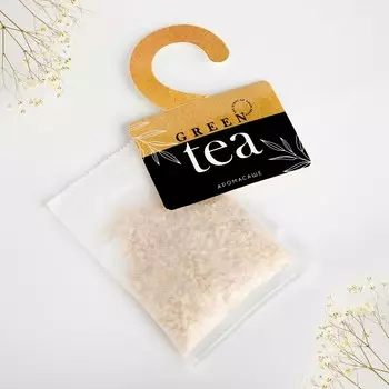 Ароматизатор для дома «Green tea» аромасаше, аромат зеленый чай