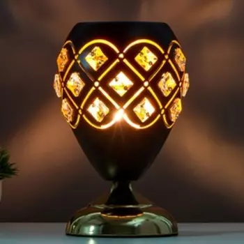 Аромасветильник сенсорный 7050056A/1 3 режима G4 20 Вт черный 14.514.527 см