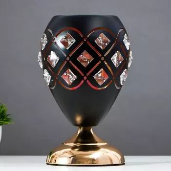 Аромасветильник сенсорный 7050056A/1 3 режима G4 20 Вт черный 14.514.527 см