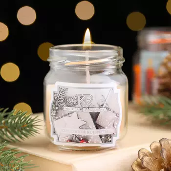 Ароматическая свеча в банке «Капучино», 6.46 см